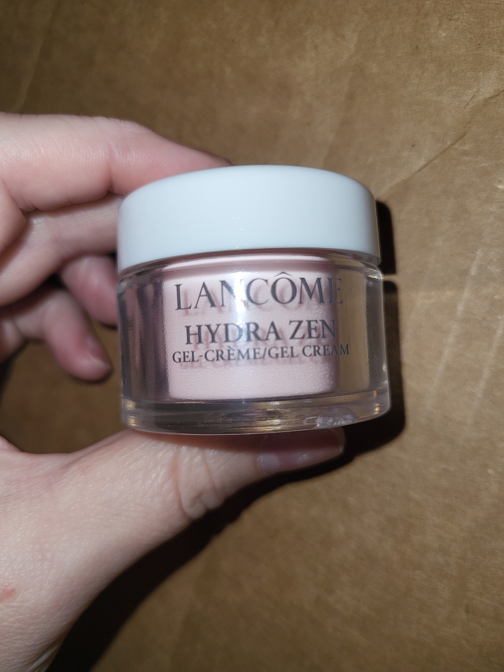 Lancome Hydra Zen Gel-Crème Moisturizer - Light Pink Jar